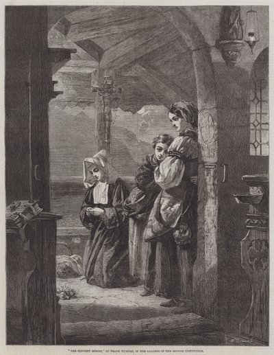 Le sanctuaire du couvent - Francis John Wyburd